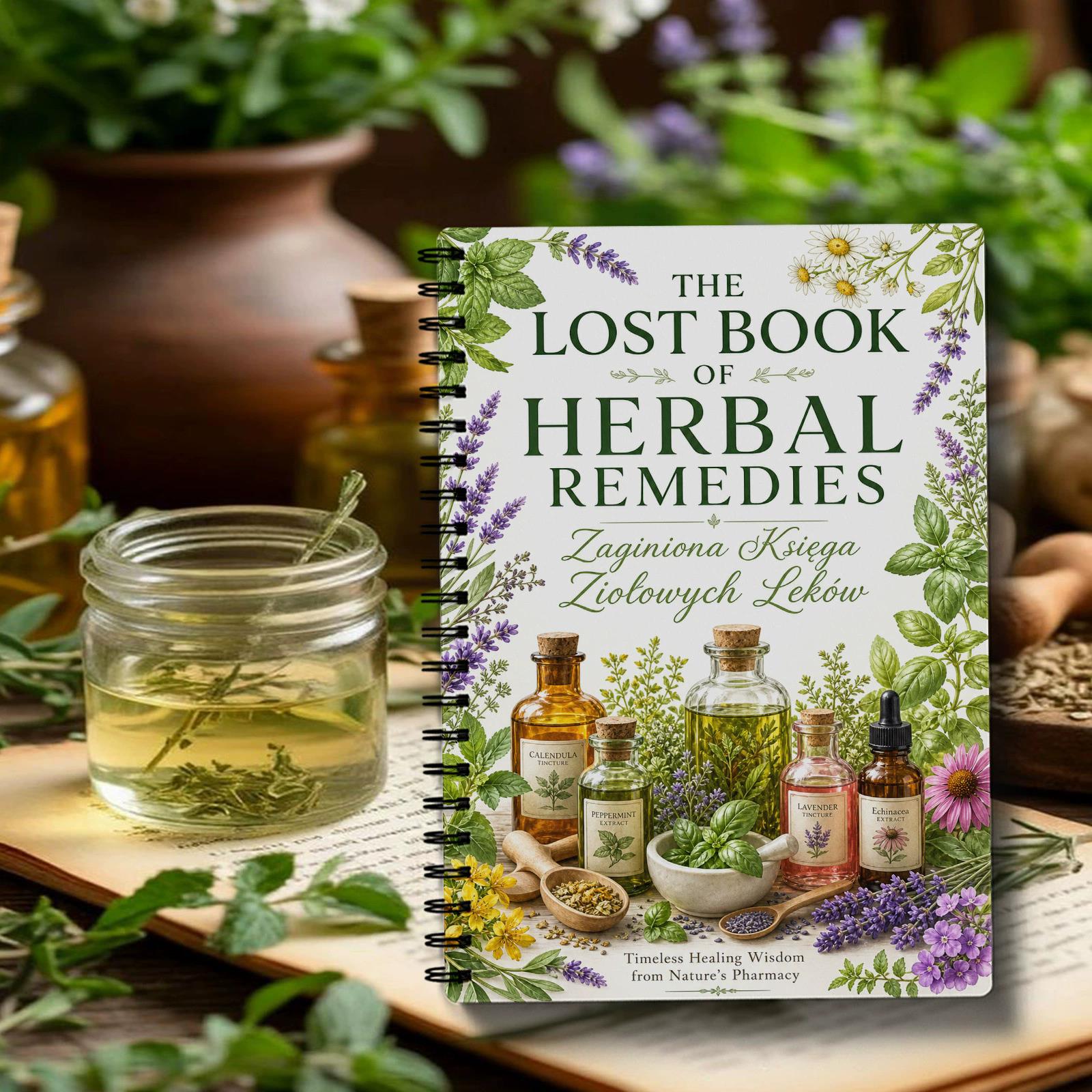 Herbal Wellness In - The Lost Book of Herbal Remedies