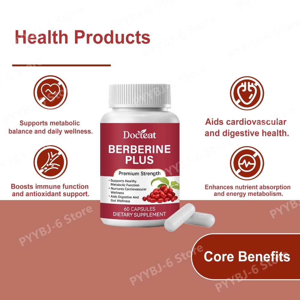 Berberine Plus Supplement 60Ca - Herbal Wellness In avaliação e preço