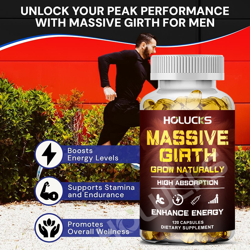 Massive Girth Capsules for Men - Valerian Root Capsule avaliação e preço