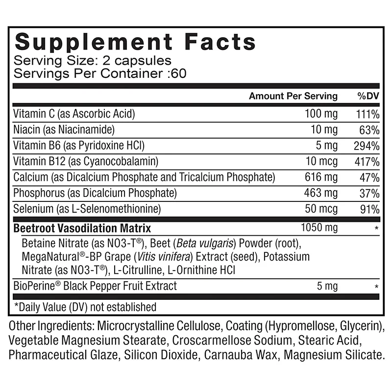 Beet Root Capsules - Blood Pre - Valerian Root Capsule avaliação e preço