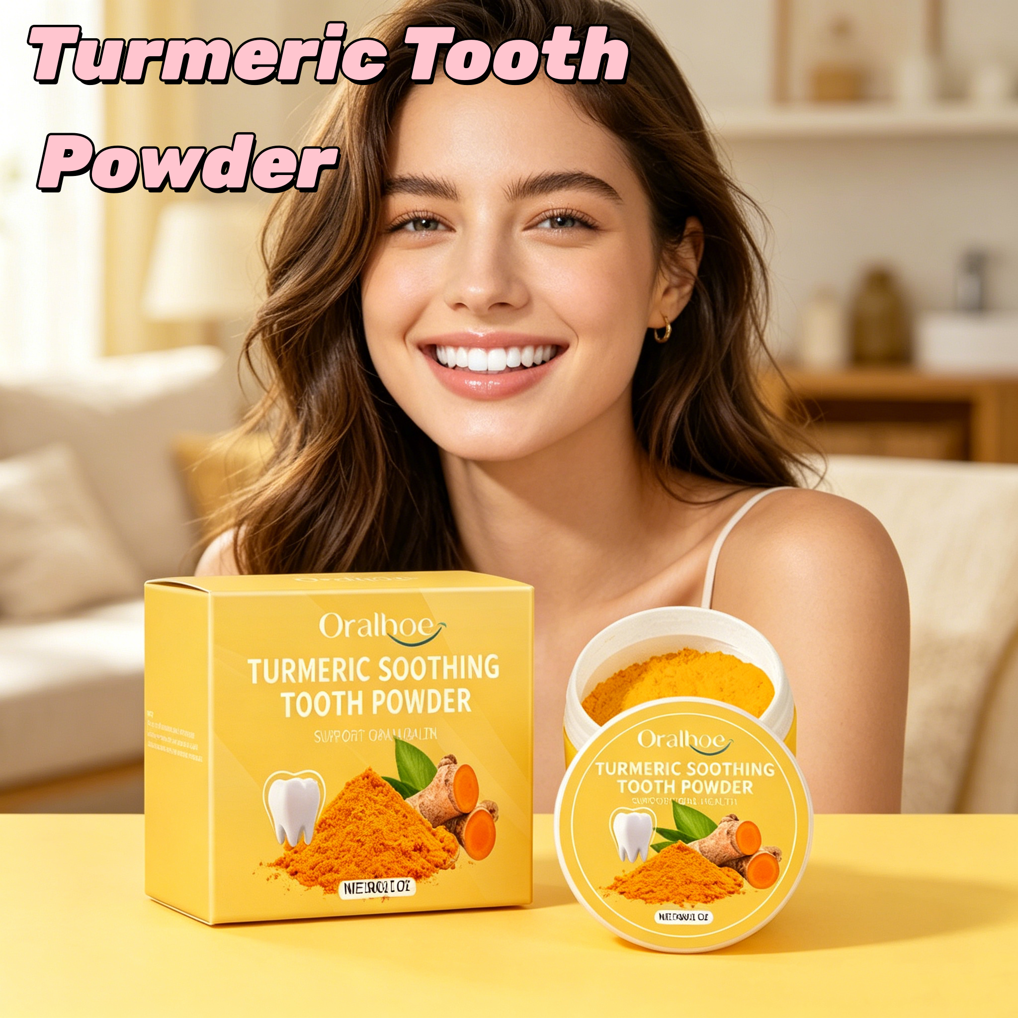Turmeric Teeth Whiten Powder R - Ayurvedic & Herbal Wellness Kits avaliação e preço