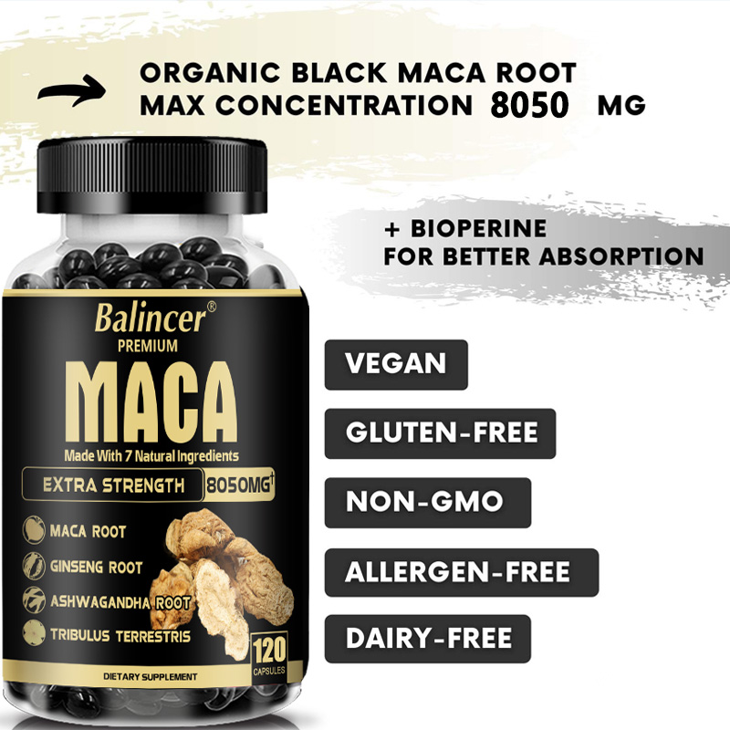 7in1 Premium Maca Root Capsule - Valerian Root Capsule avaliação e preço