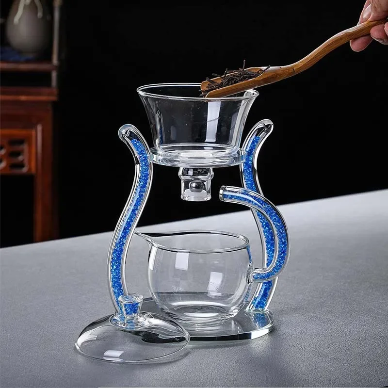 Glass Automatic Lazy Tea Set   - Nettle Leaf Tea avaliação e preço