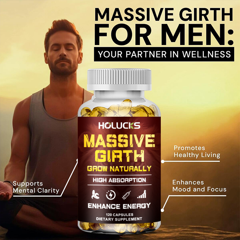 Massive Girth Capsules for Men - Valerian Root Capsule avaliação e preço
