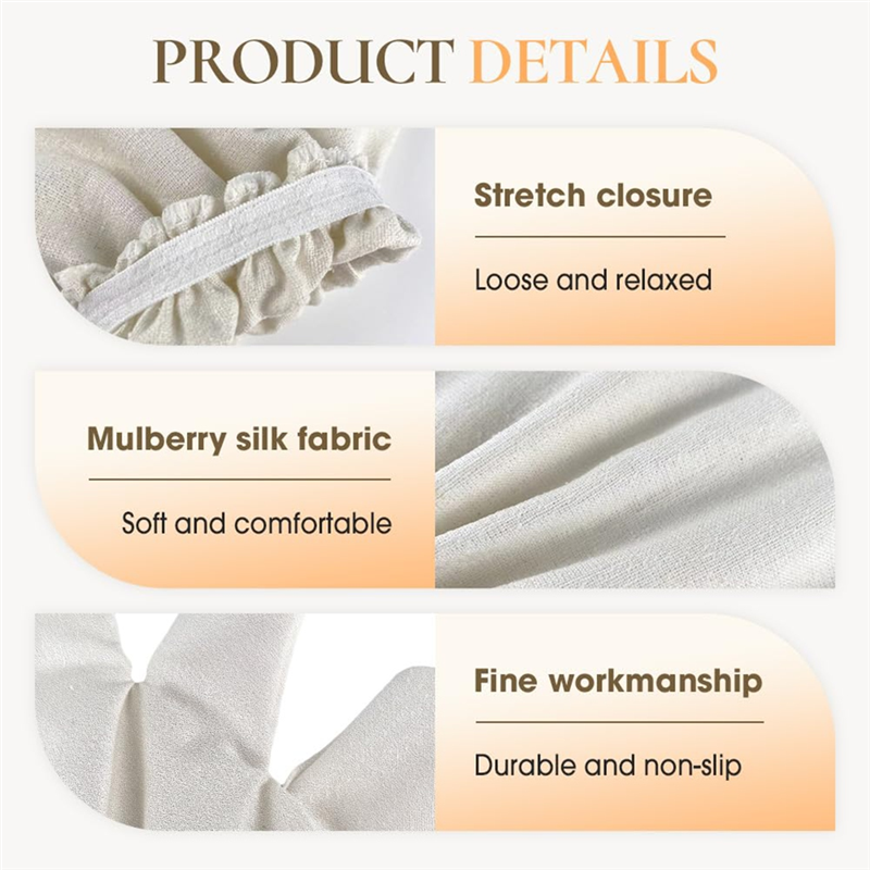 HIM-Gloves Raw Silk Massage Gl - Ayurvedic & Herbal Wellness Kits avaliação e preço