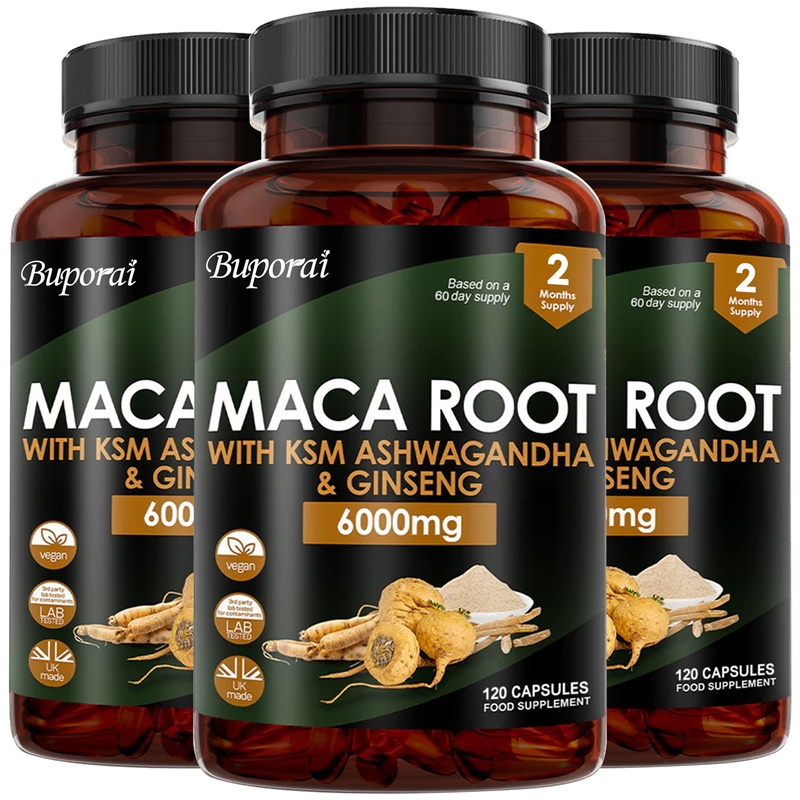 Maca Root Supplement - for Ene - Valerian Root Capsule avaliação e preço