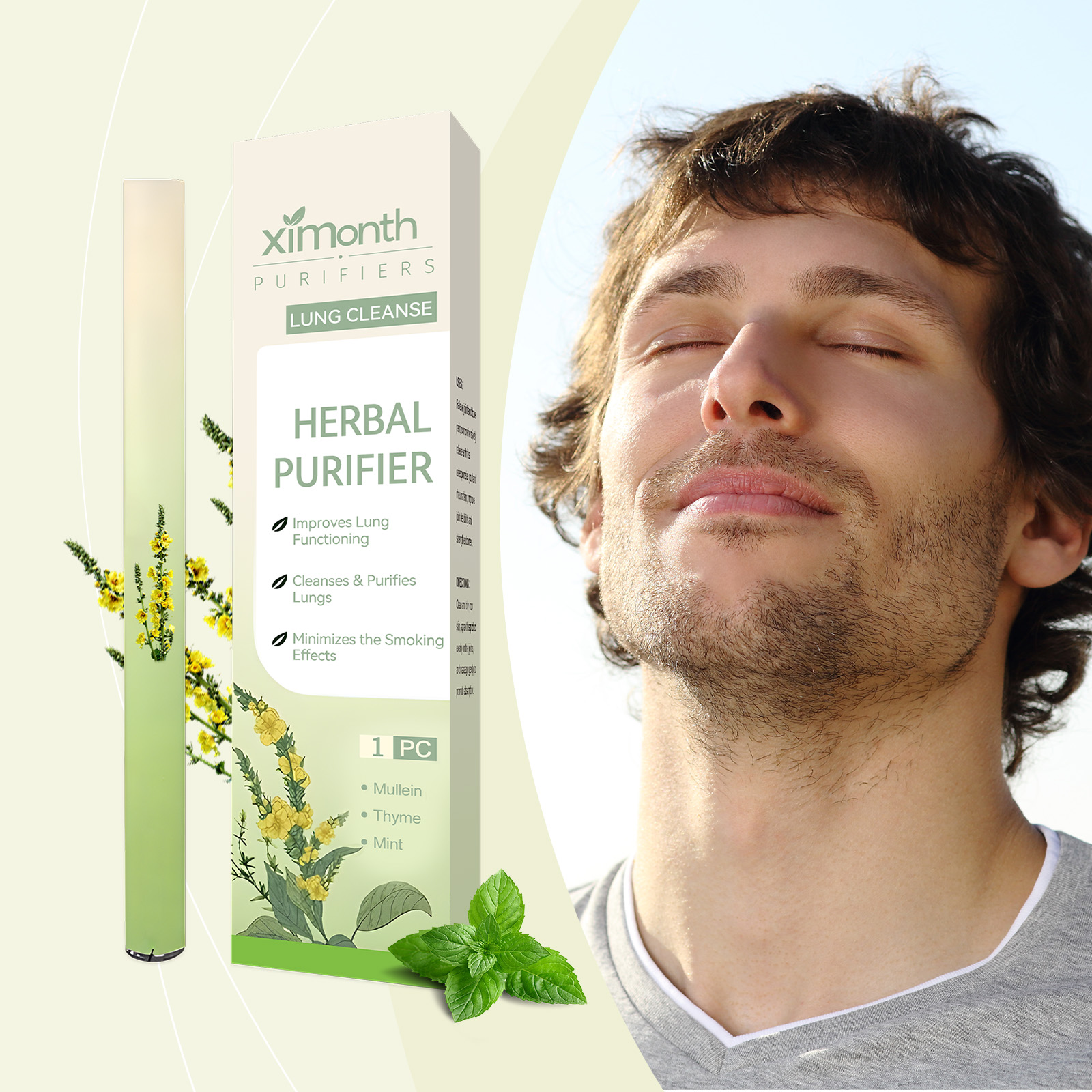 Natural Herbal Breathing Stick - Herbal Wellness In avaliação e preço