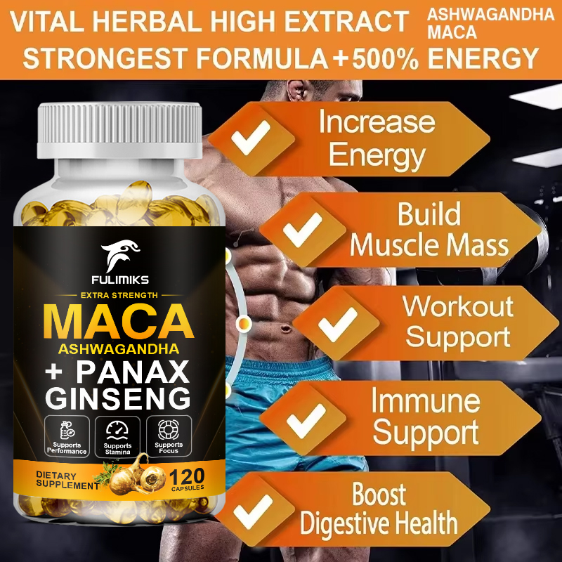 FULIMIKS Premium Maca Root Cap - Valerian Root Capsule avaliação e preço