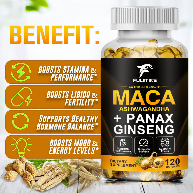 FULIMIKS Premium Maca Root Cap - Valerian Root Capsule avaliação e preço