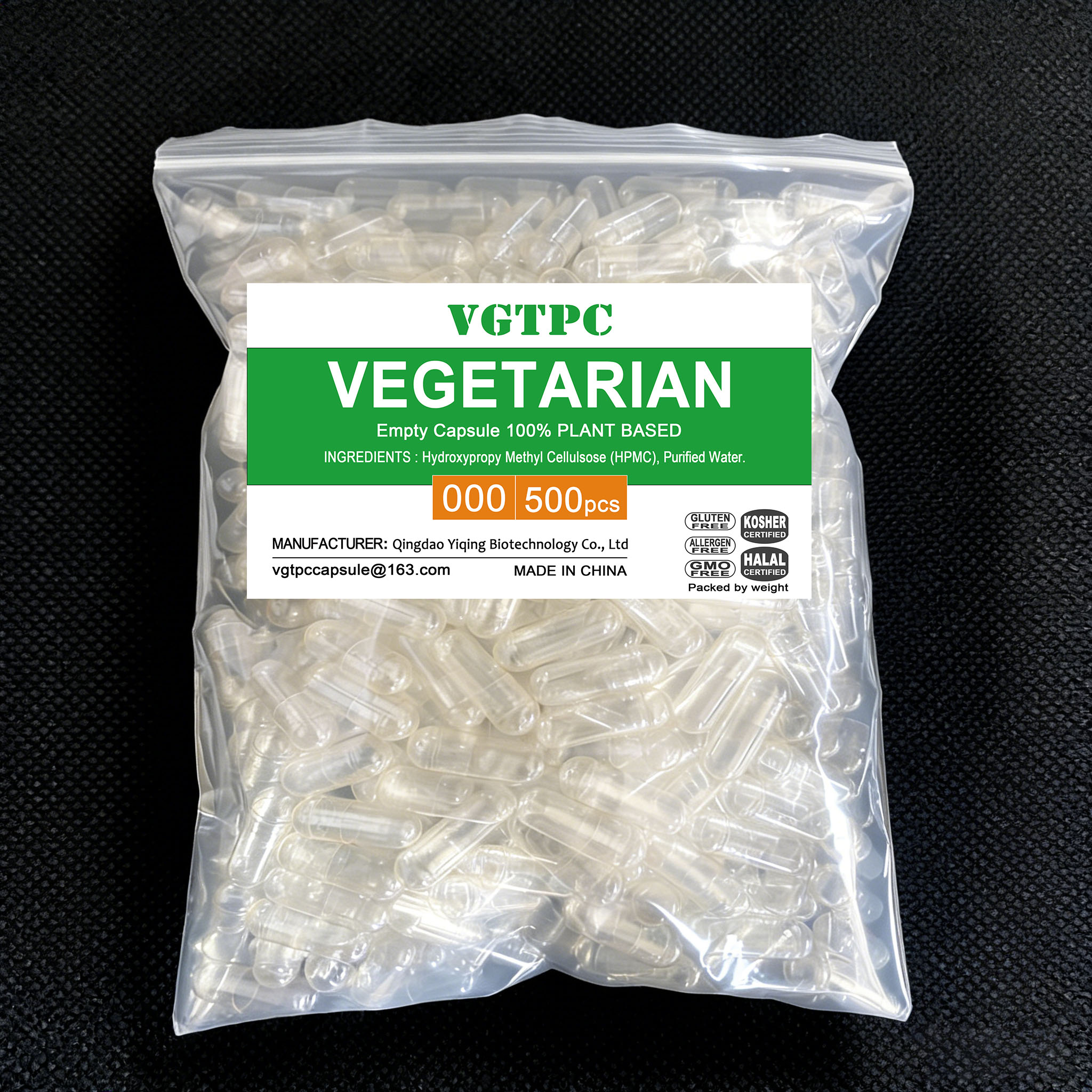 500PCS Vegetarian Empty Pill C - Valerian Root Capsule avaliação e preço