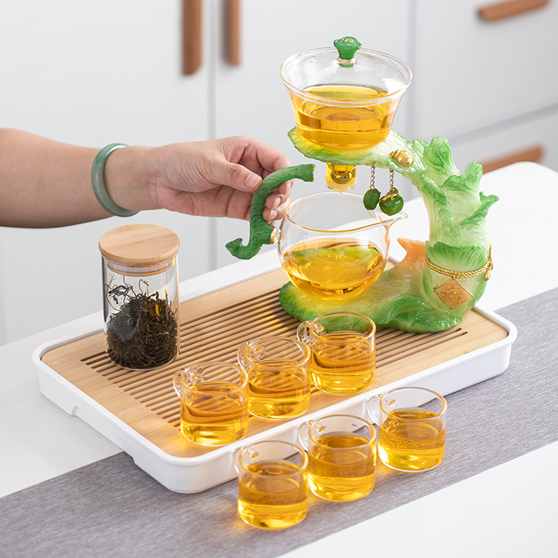 1 set of magnetic lazy tea set - Nettle Leaf Tea avaliação e preço