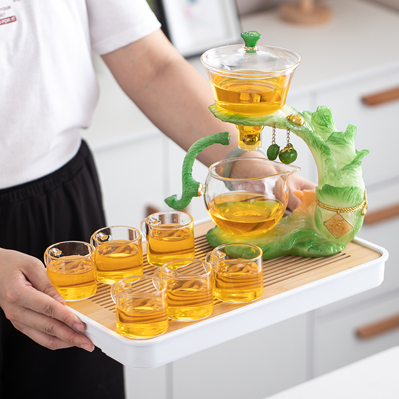 1 set of magnetic lazy tea set - Nettle Leaf Tea avaliação e preço