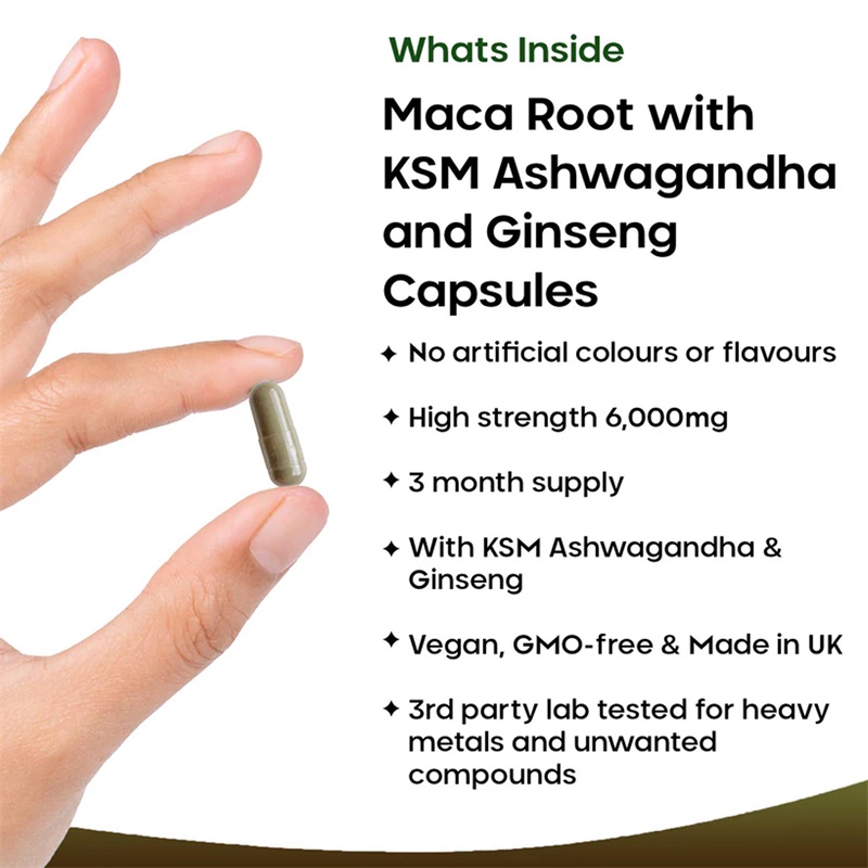 Maca Root Supplement - Improve - Valerian Root Capsule avaliação e preço