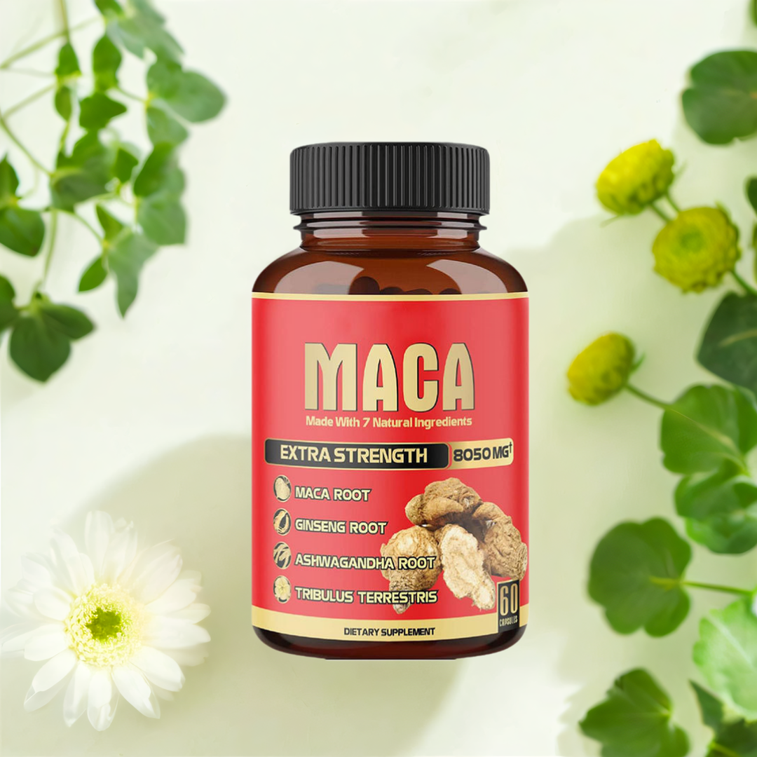 2 Pcs 8050mg Organic Black Mac - Valerian Root Capsule avaliação e preço