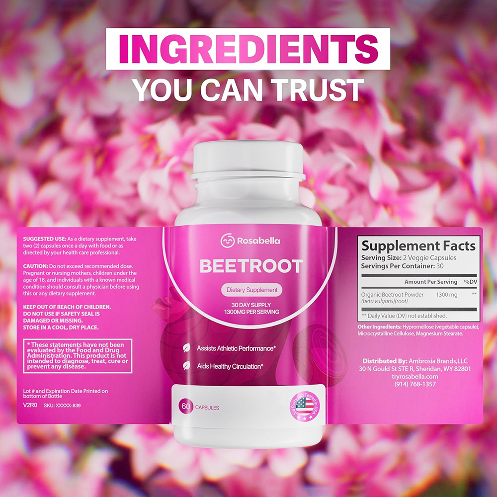 Organic Beet Root Capsules - 1 - Valerian Root Capsule avaliação e preço
