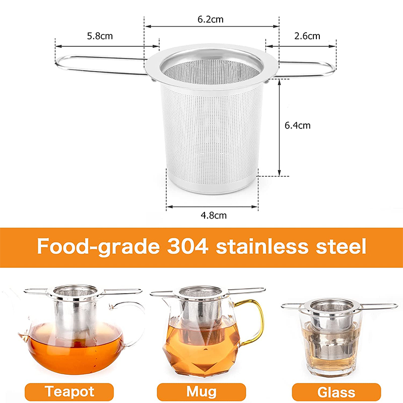LMETJMA Tea Infuser Stainless  - Nettle Leaf Tea avaliação e preço