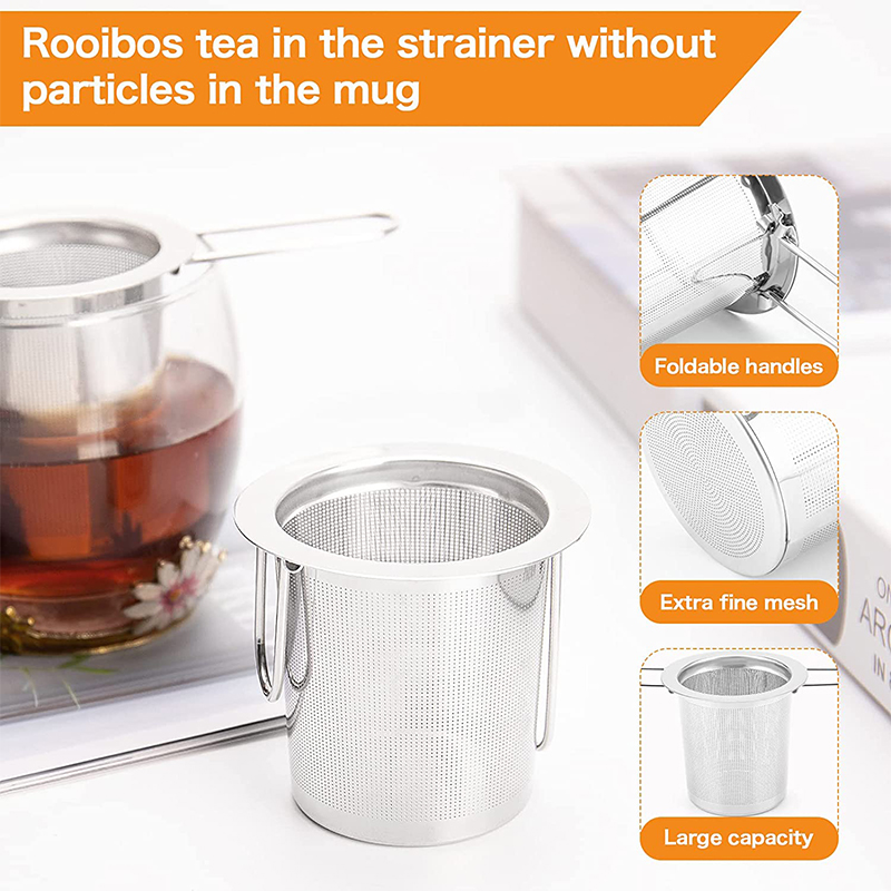 LMETJMA Tea Infuser Stainless  - Nettle Leaf Tea avaliação e preço