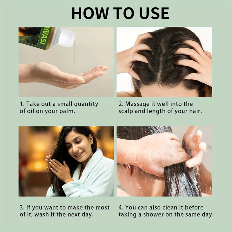 Ayurvedic Hair Growth Oil Indi - Ayurvedic & Herbal Wellness Kits avaliação e preço